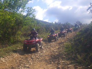 Passage de pierres dans la montagne !