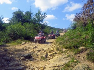 montagne basque en quad