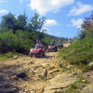 montagne basque en quad